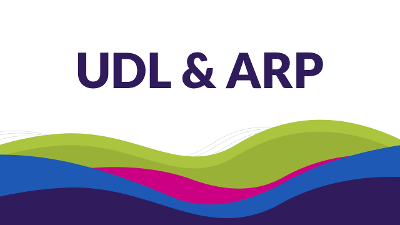 UDL & ARP | colorful waves and abstract shapes